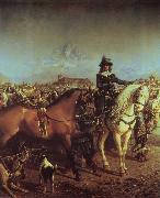 Carlo Pittara The festival of Saluzzo in that 17. century oil painting reproduction